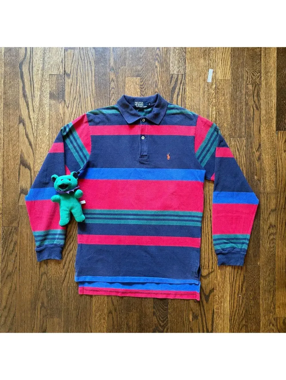 Vintage Polo Ralph Lauren striped longsleeve rugby polo